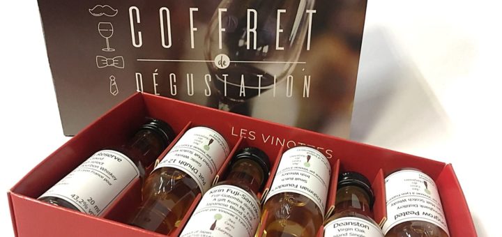 Coffret dégustation de whiskys